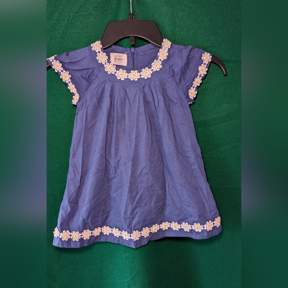Mini Boden Dress Floral Daisy 1.5-2yrs